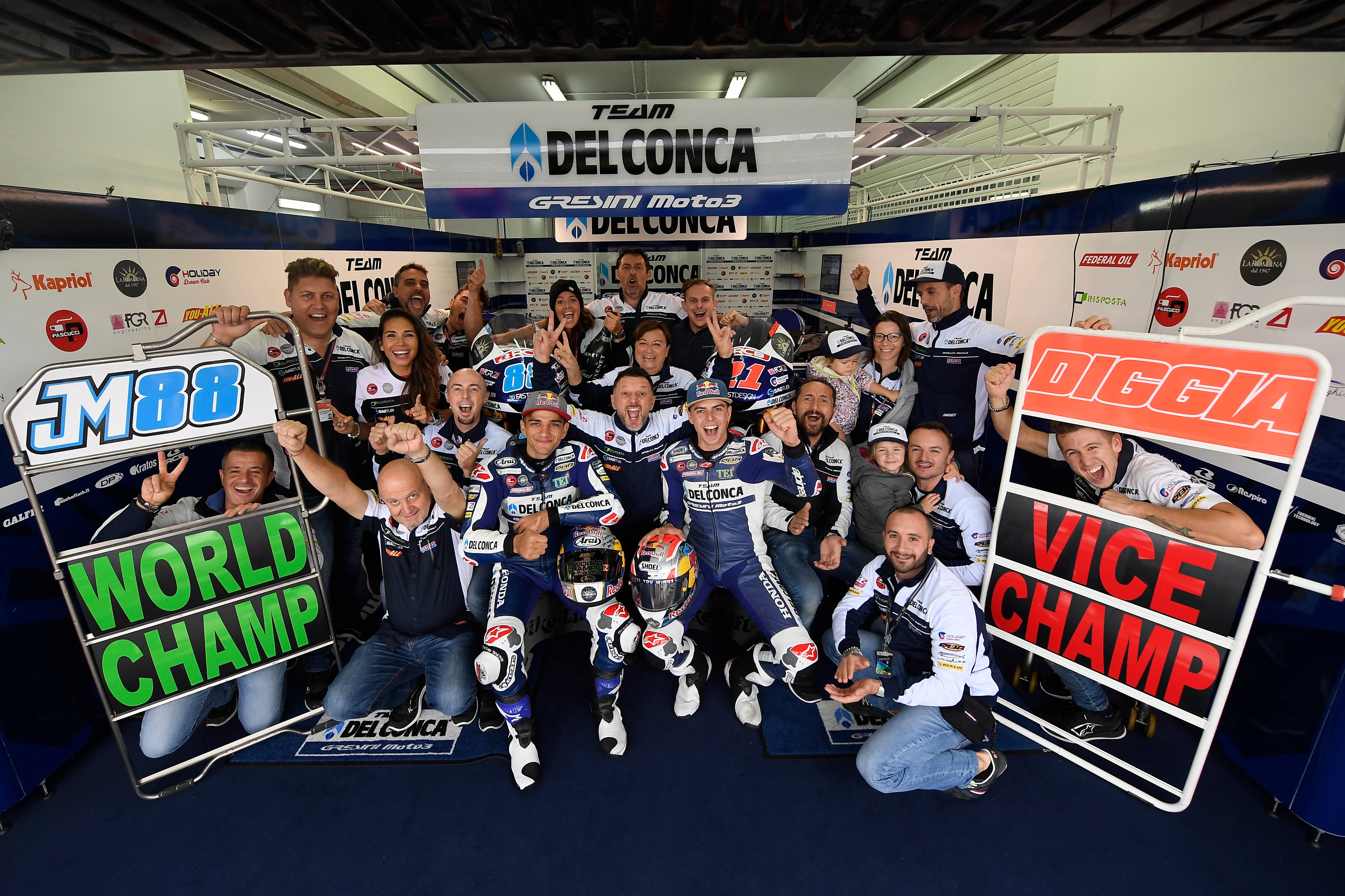 DEL CONCA TO BECOME TITLE SPONSOR OF THE GRESINI RACING TEAM MOTO3 FOR 2017