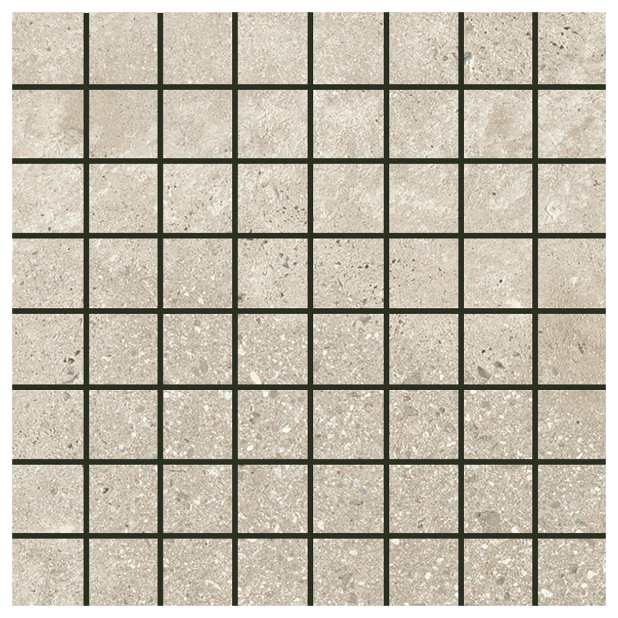 Chamonix HCX01 Beige Mosaic 12x12