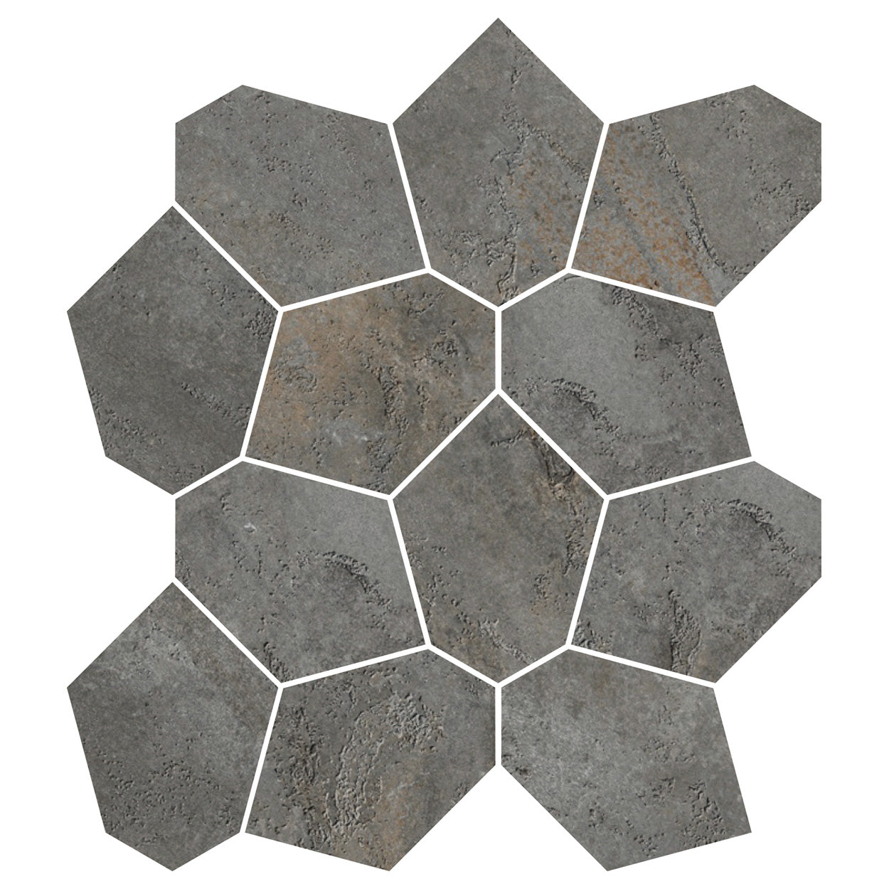 Bergen HBG05 Gray Leaves 12x13