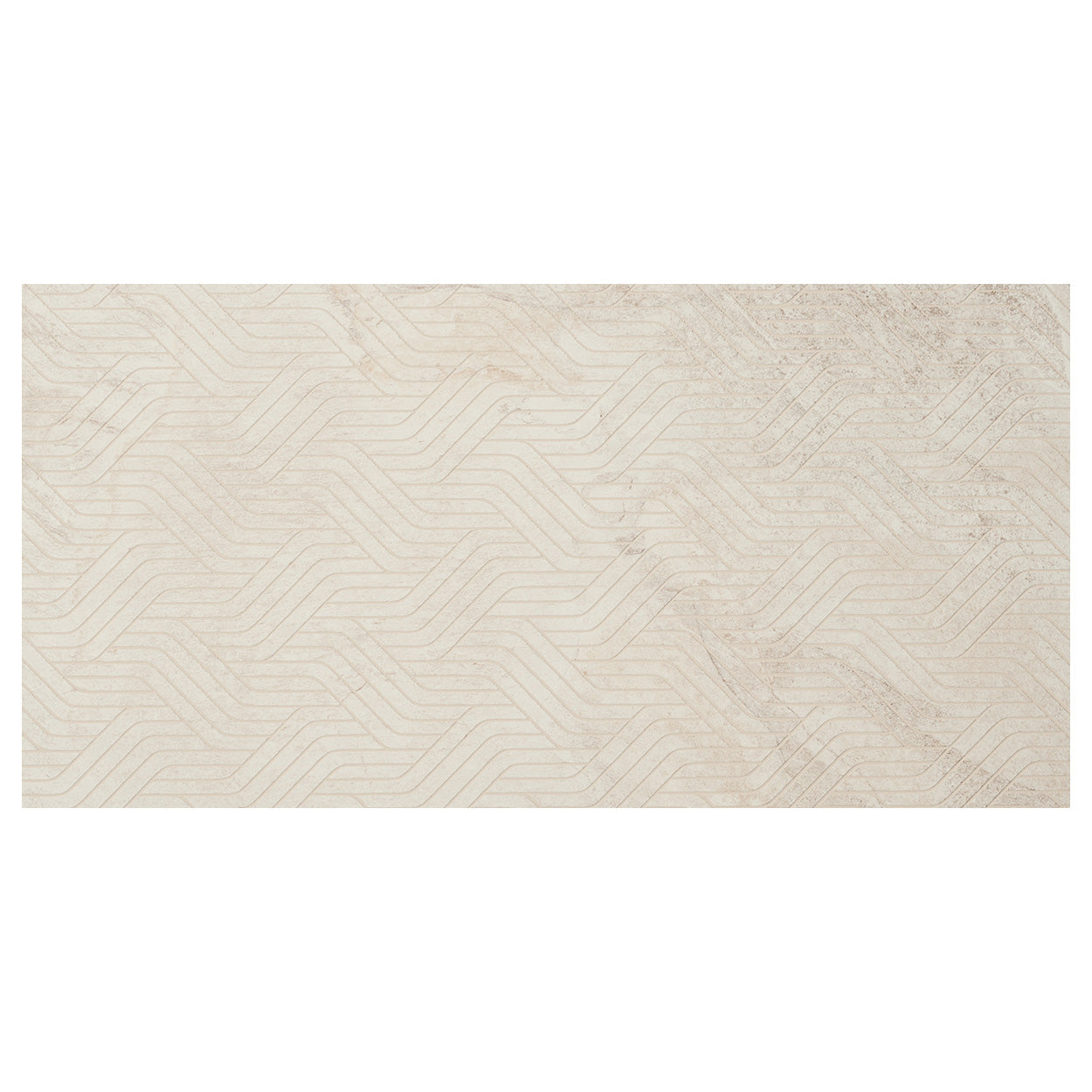 Bergen HBG10 White Geometrie Rect. 12x24