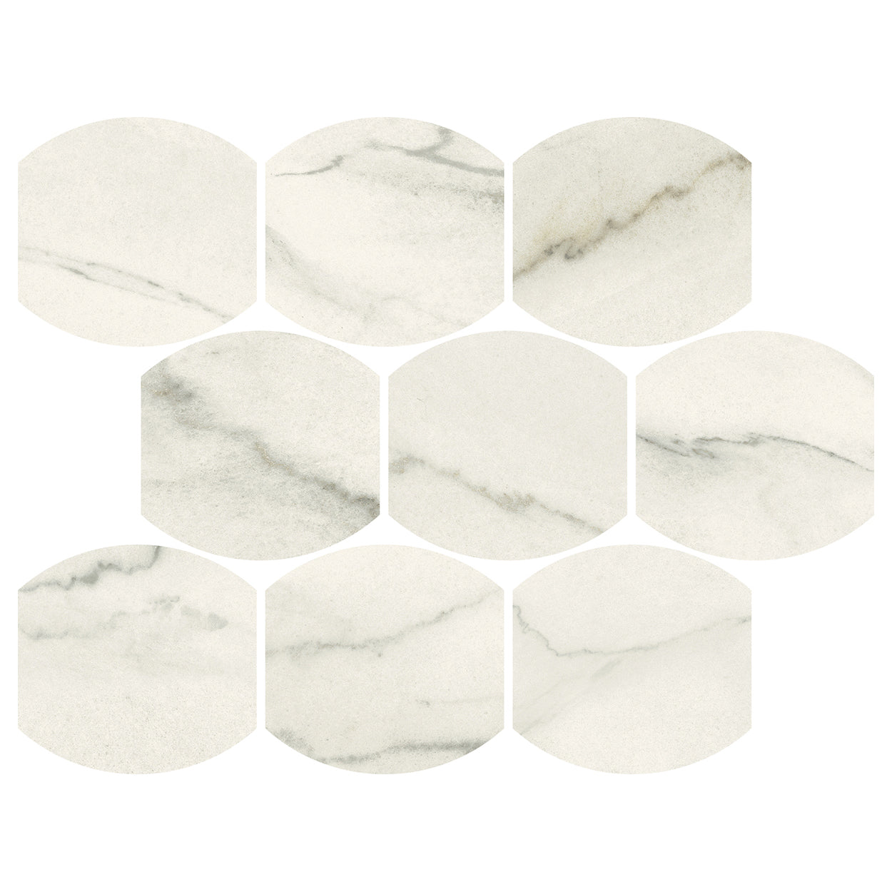 Eden HDN01 Calacatta Lincoln Lens 12x10