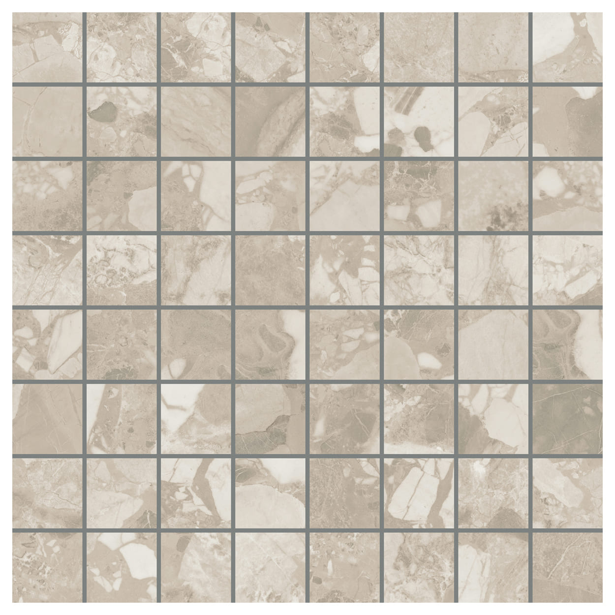 Elements HLT01 Cream Mosaic 12x12