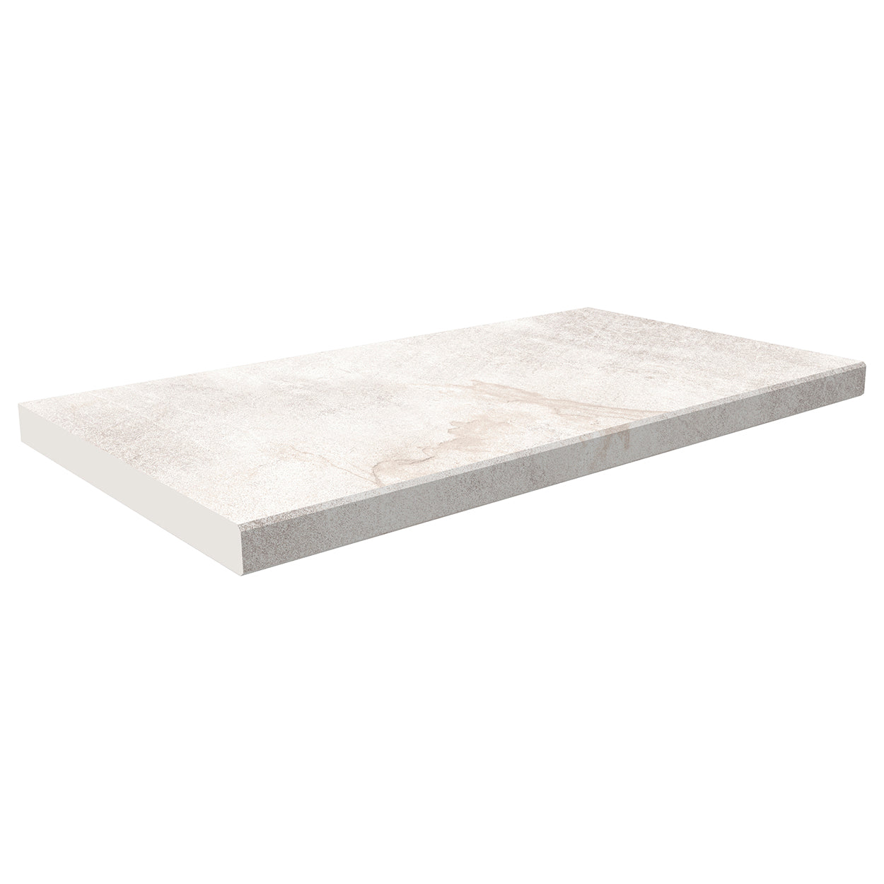 Gotham2 HGO310 Bianco Pool Coping with modern edge 12x24