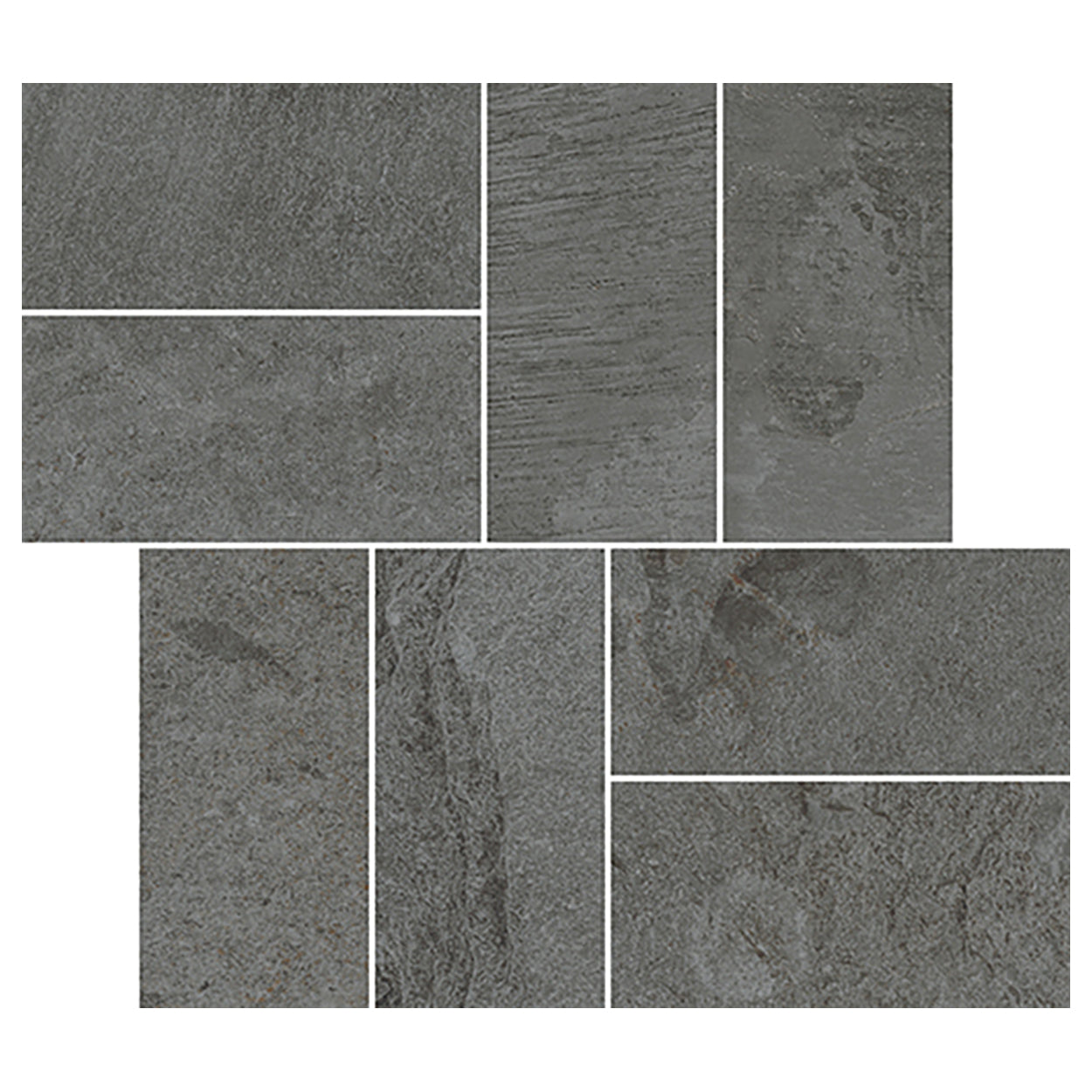 Gotham GO08 Nero Intreccio 12x12