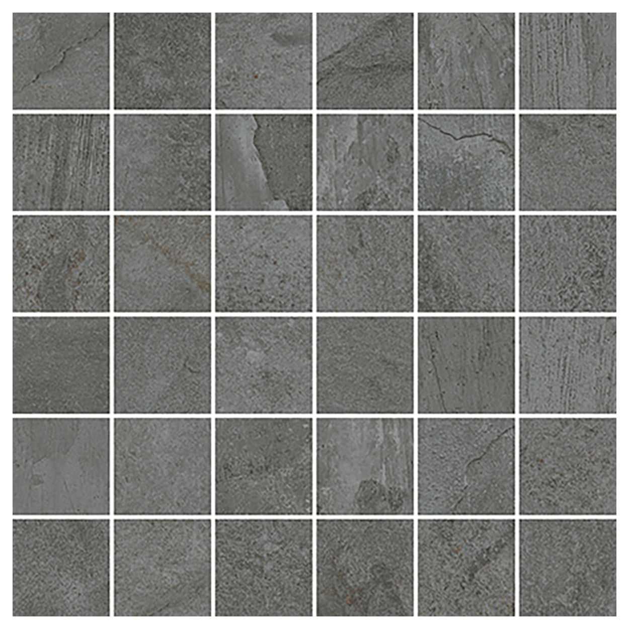 Gotham GO08 Nero Mosaic 12x12