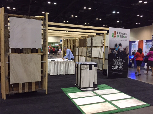 Floors & Tiles exhibiting Epokal by Del Conca at Florida tradeshow