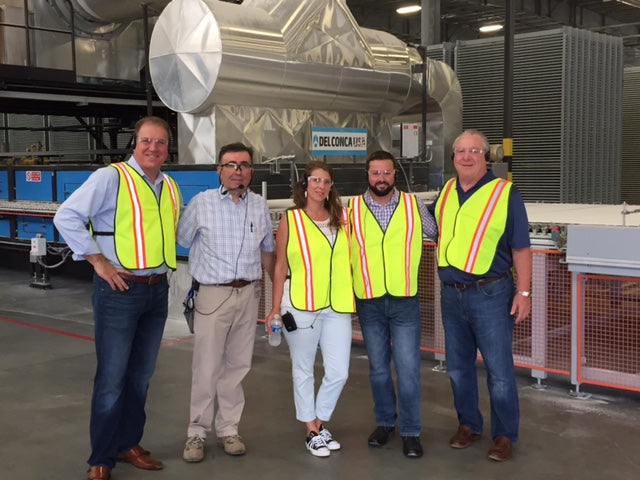 ACME Brick visits DEL CONCA USA