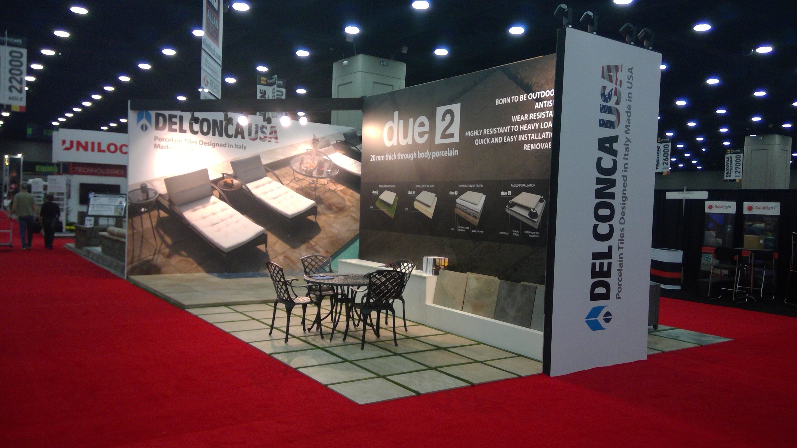 Del Conca Usa at Hardscape North America with due2, October 19-21