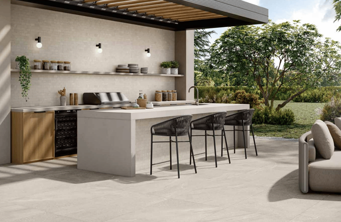 Spec This: 2cm Porcelain for Exterior Projects