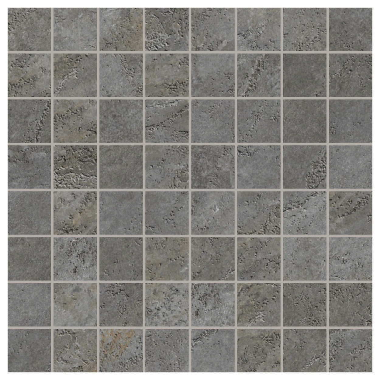 Bergen HBG05 Gray Mosaic 12x12