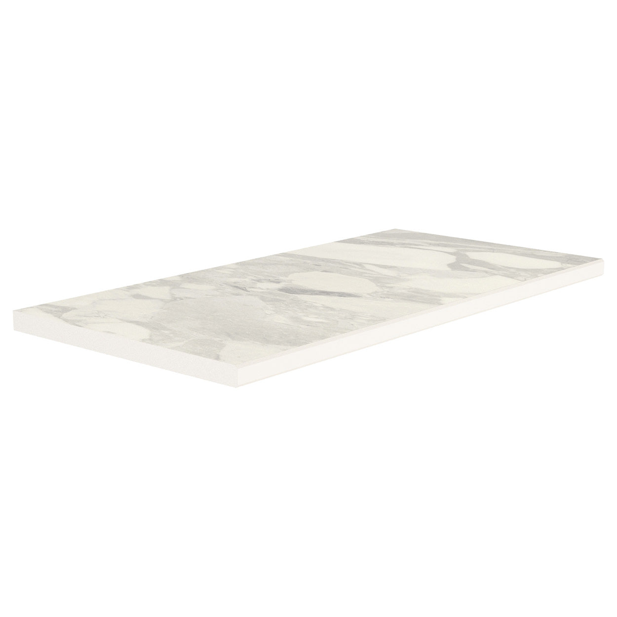 Elements2 HLT210 White Pool Coping with modern edge 12x24