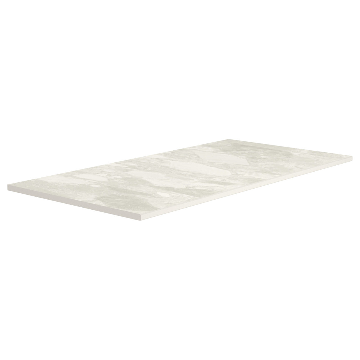 Elements2 HLT210 White Pool Coping with modern edge 24x48