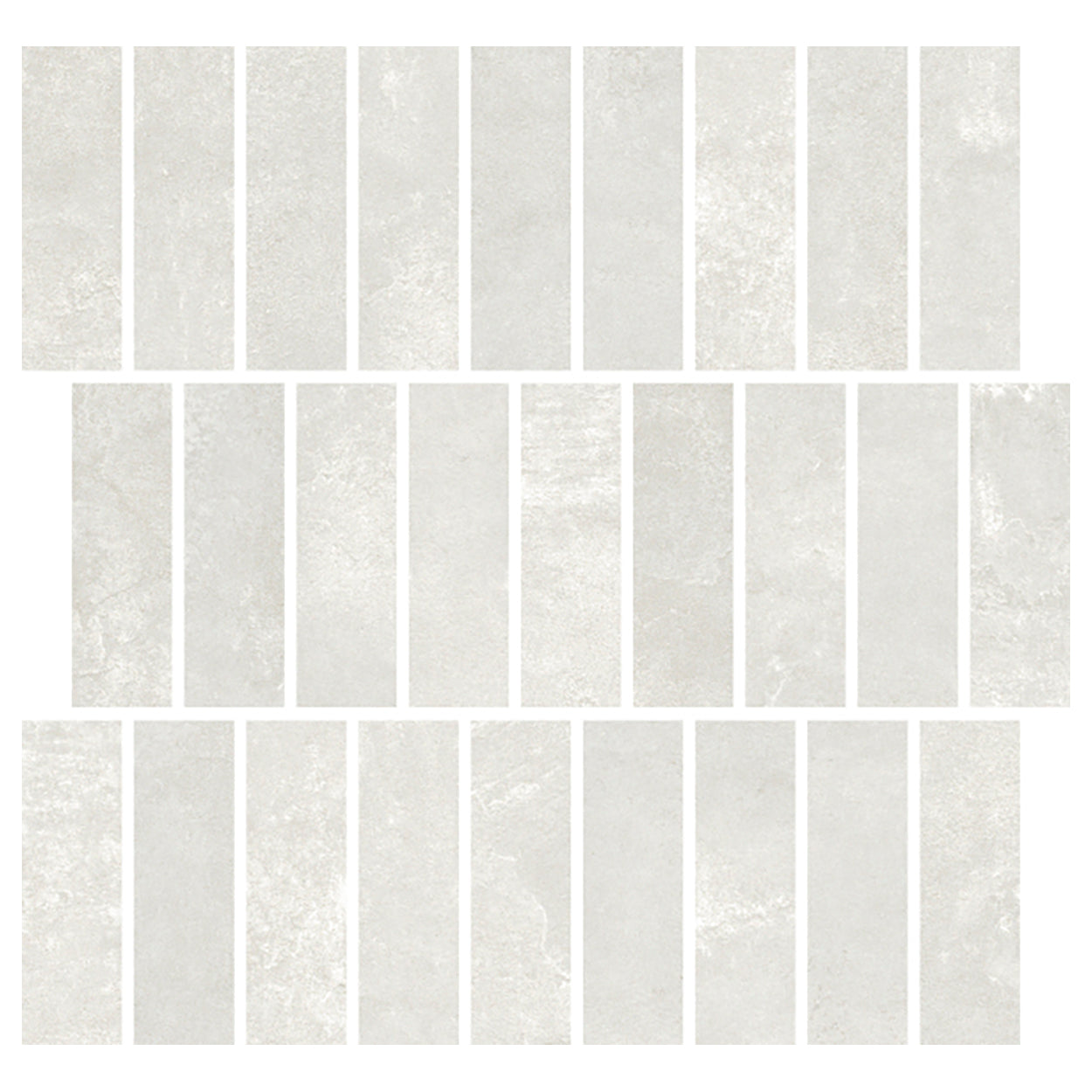 Essential HET10 White Card Mosaic 12x12