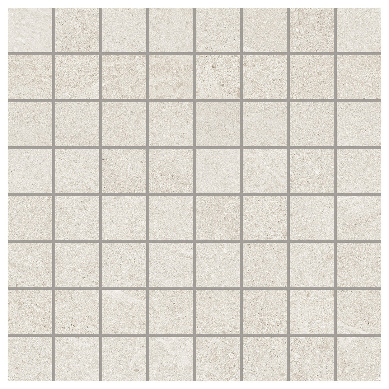 New England HEN10 White Mosaic 12x12